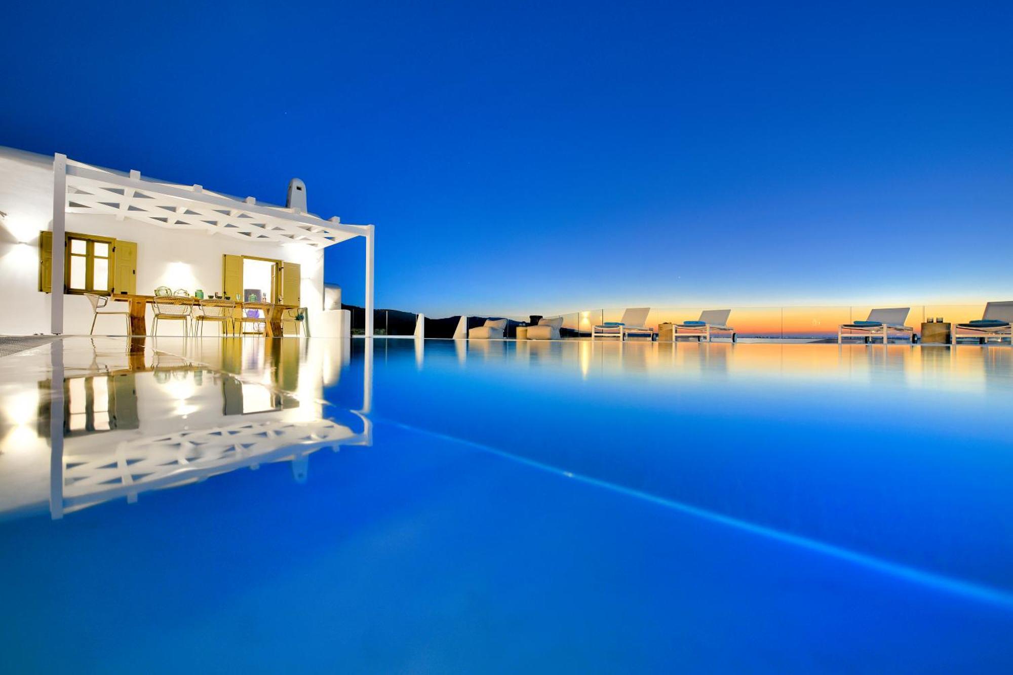 Mykonos Ark Villas Ftelia  ภายนอก รูปภาพ